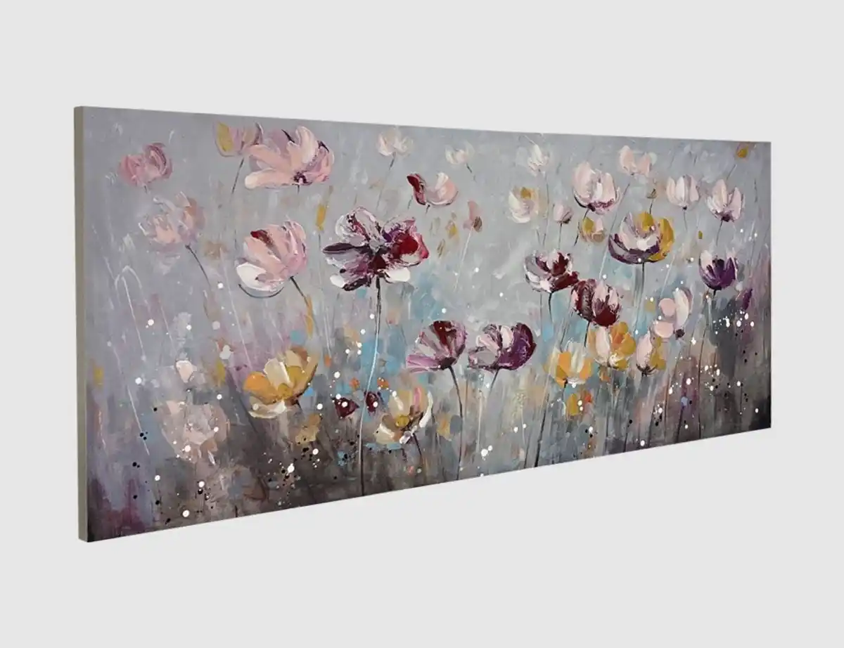 Bild 2 von Gemälde Blütenzauber im Nebel