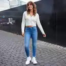 Bild 1 von Damen-Jeans mit offenen Kanten, NKD-MIAMI