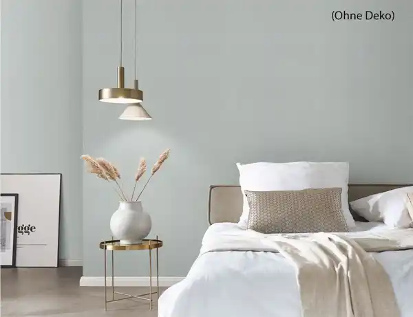 Bild 4 von Vliestapete Uni Hellgrün