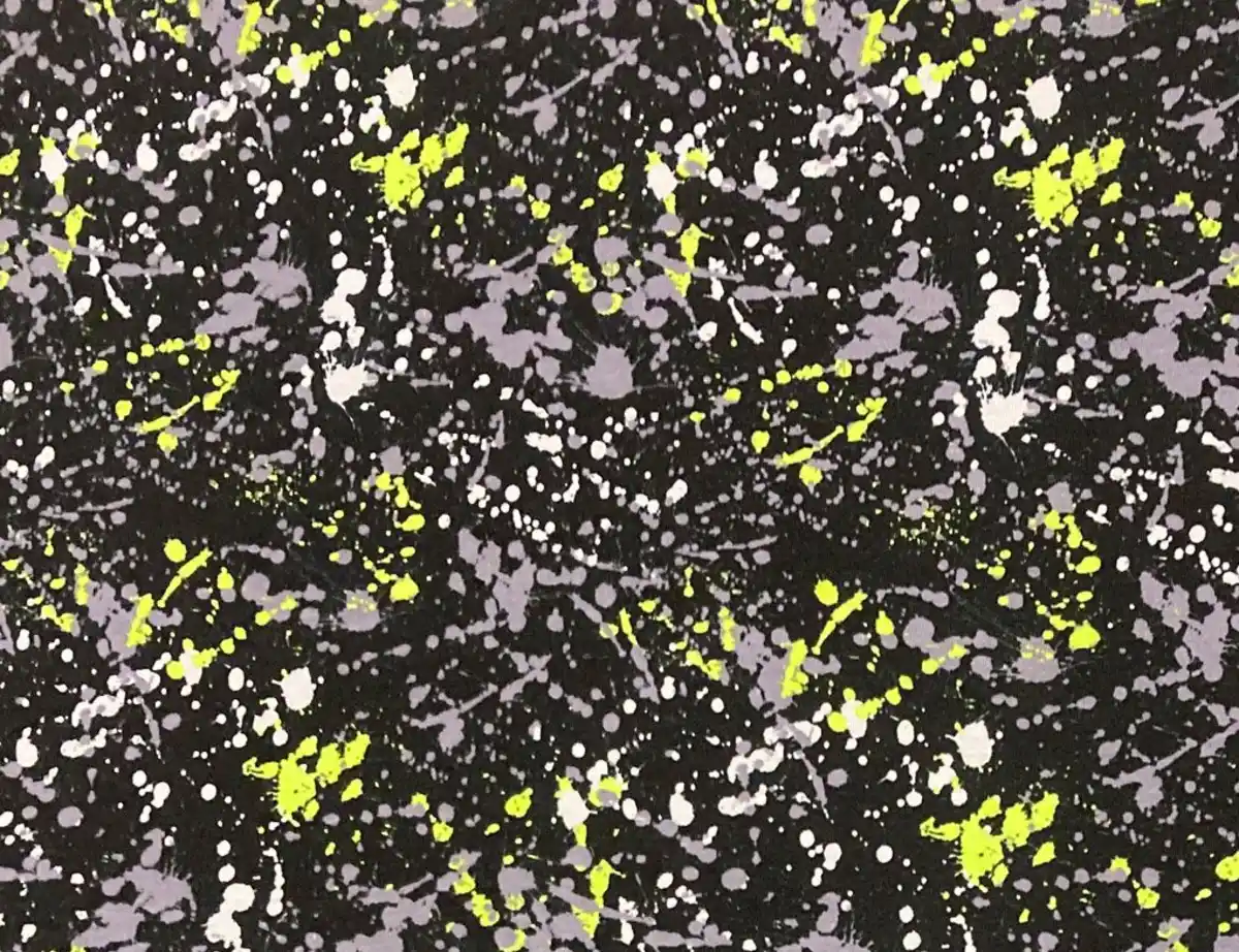 Bild 2 von Jerseystoff Splash Grau, Grün