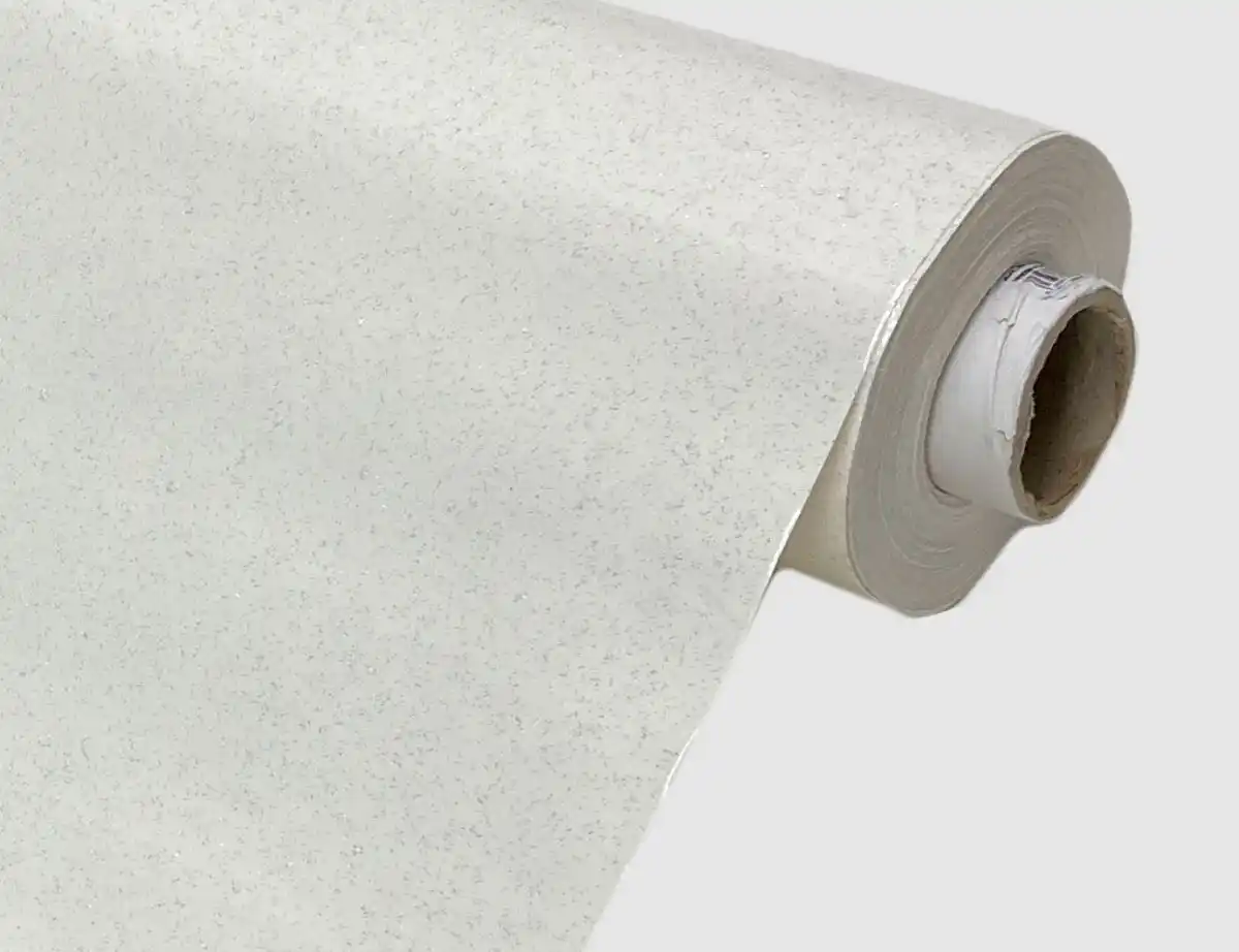 Bild 1 von Wachstuch Weiß Glitzer