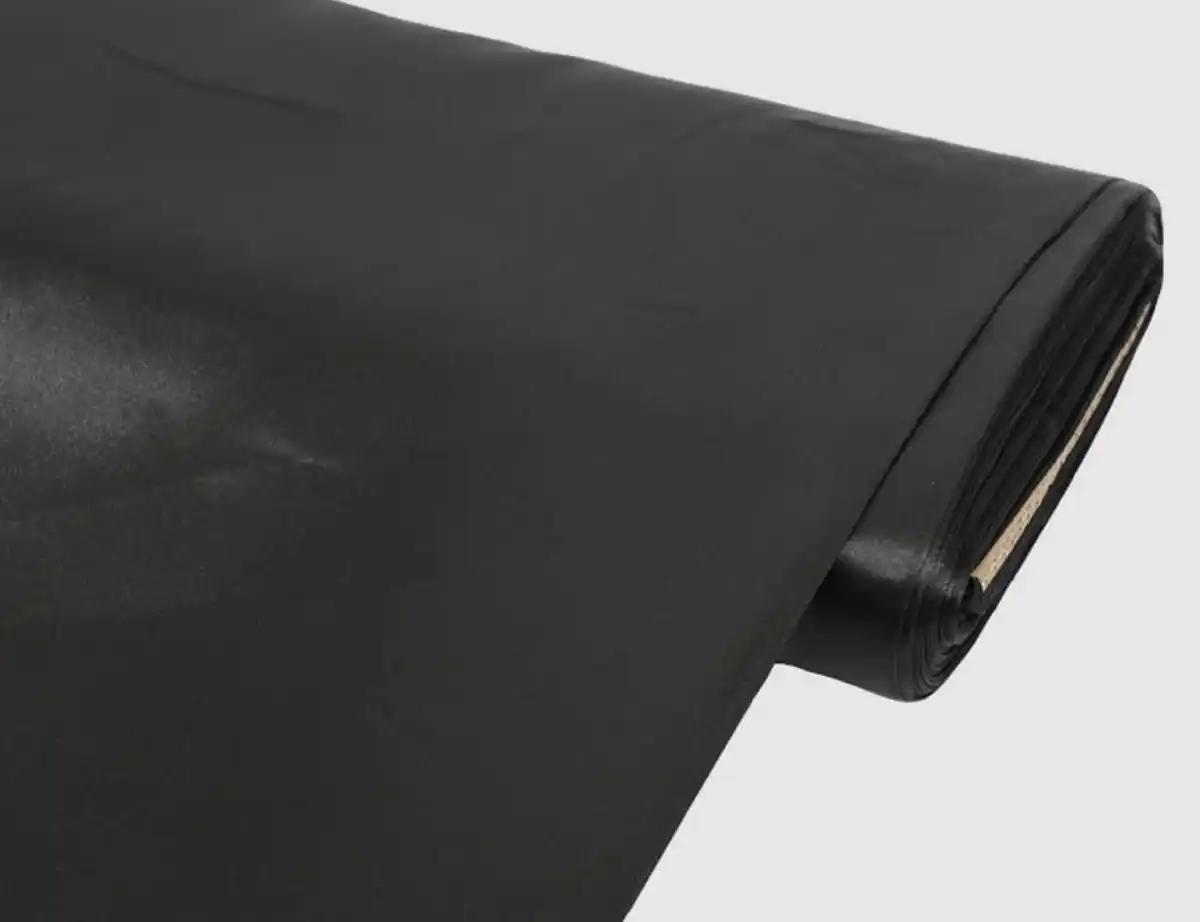 Bild 1 von Dekostoff Satin schwarz