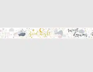 Tapetenborte Vlies Kids Rosa-Grau