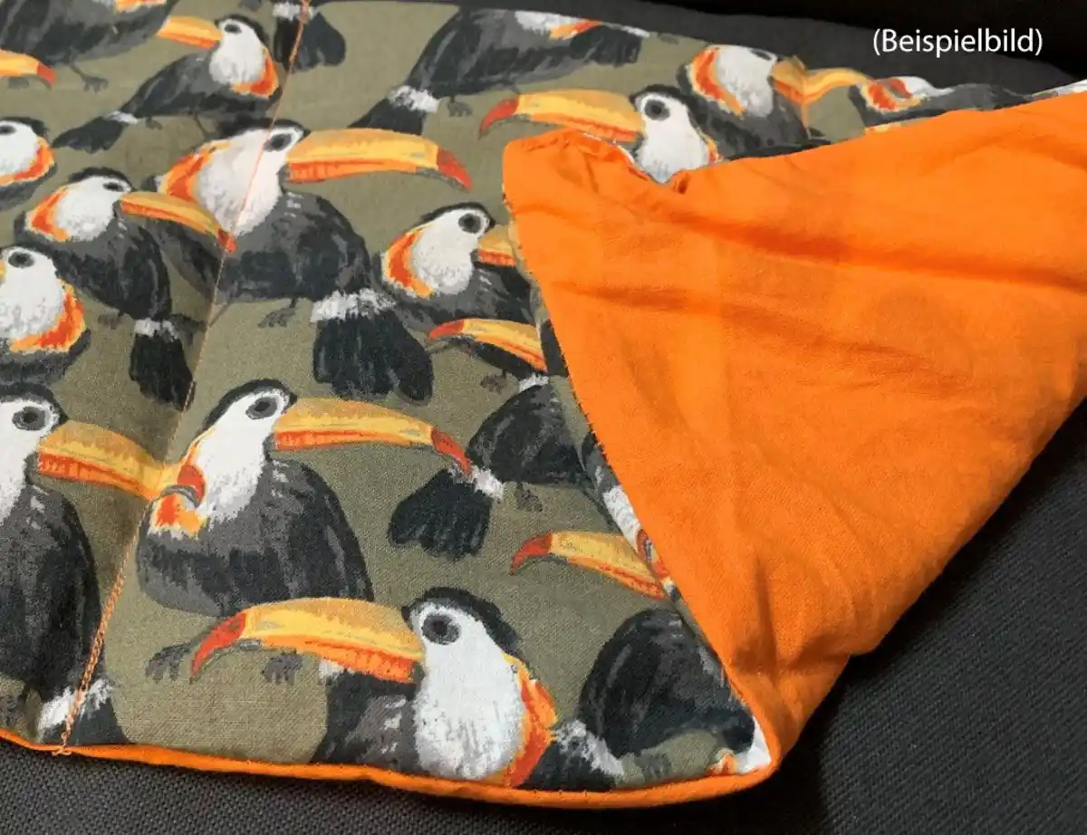 Bild 3 von Dekostoff Uni orange