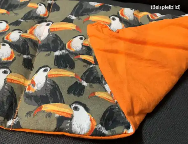 Bild 3 von Dekostoff Uni orange