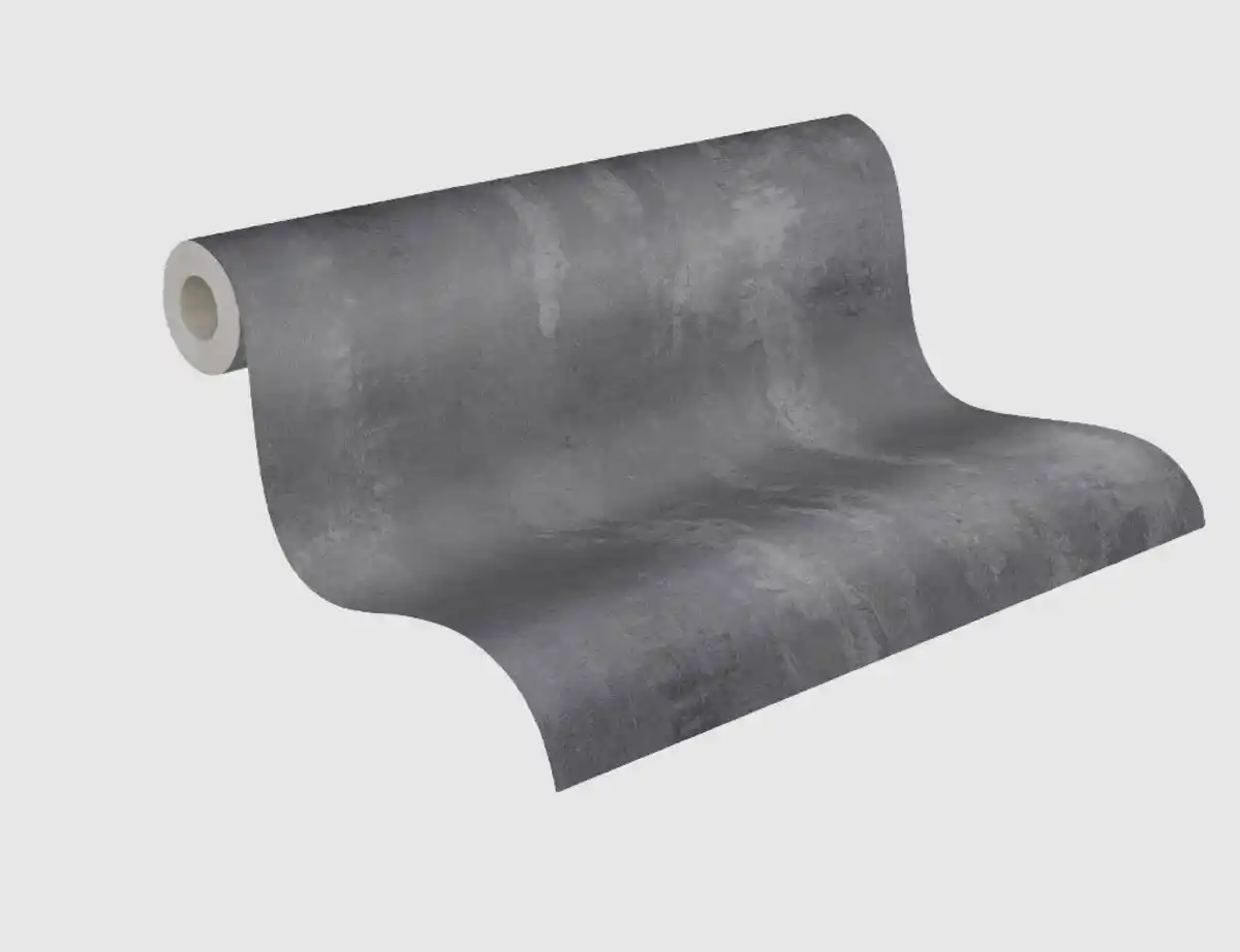 Bild 2 von Vliestapete Betonoptik Anthrazit