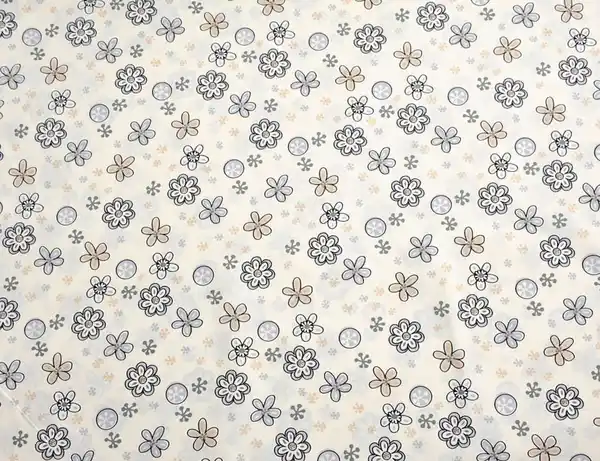 Bild 2 von Dekostoff Blumen modern