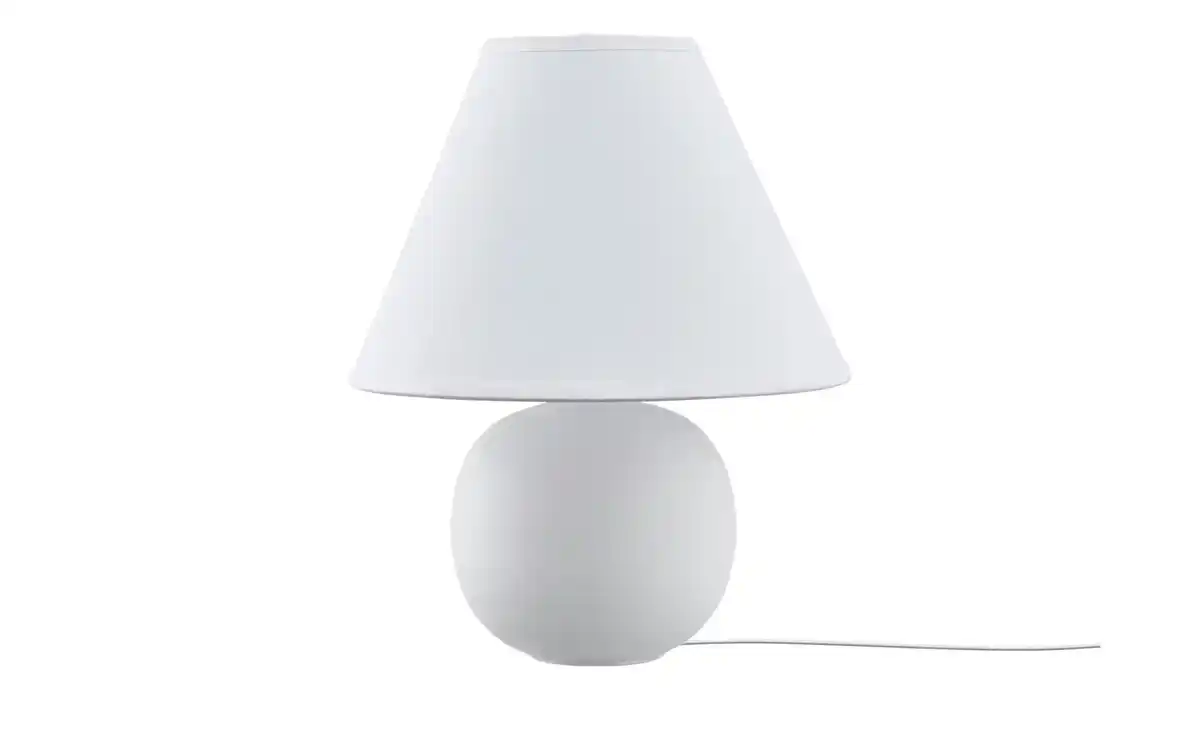 Bild 3 von KHG Keramik-Tischleuchte, weiß