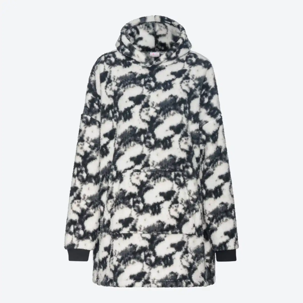 Bild 2 von Damen-Homewear-Kuschelkleid mit Batik-Muster