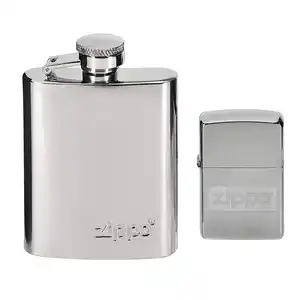 LIGHTER & FLASK GIFT SET