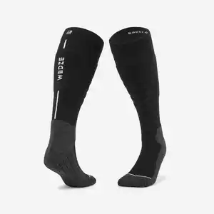 WEDZE Skisocken Snowboardsocken Erwachsene - 100 schwarz/grau