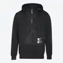 Bild 3 von Herren-Half-Zip-Hoodie mit großer Brusttasche