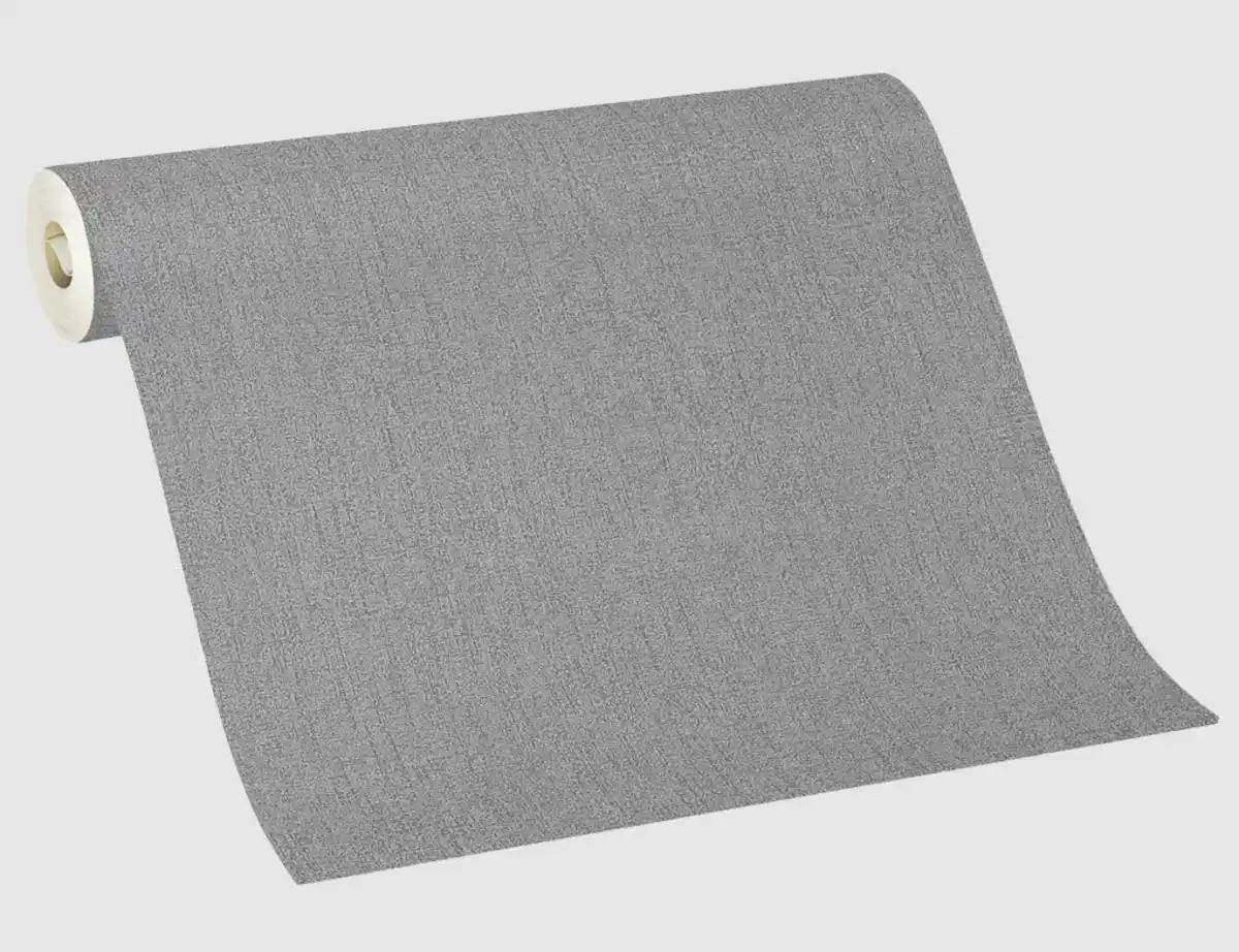 Bild 2 von Vliestapete Uni Flitter Grau