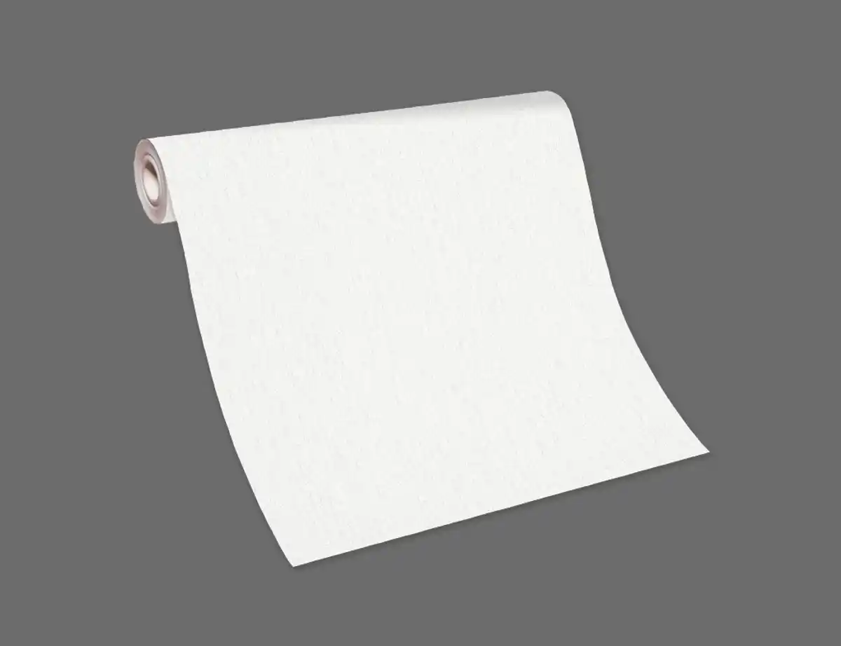 Bild 3 von Vliestapete Uni Weiß