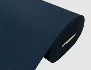 Steppstoff Uni Dunkelblau