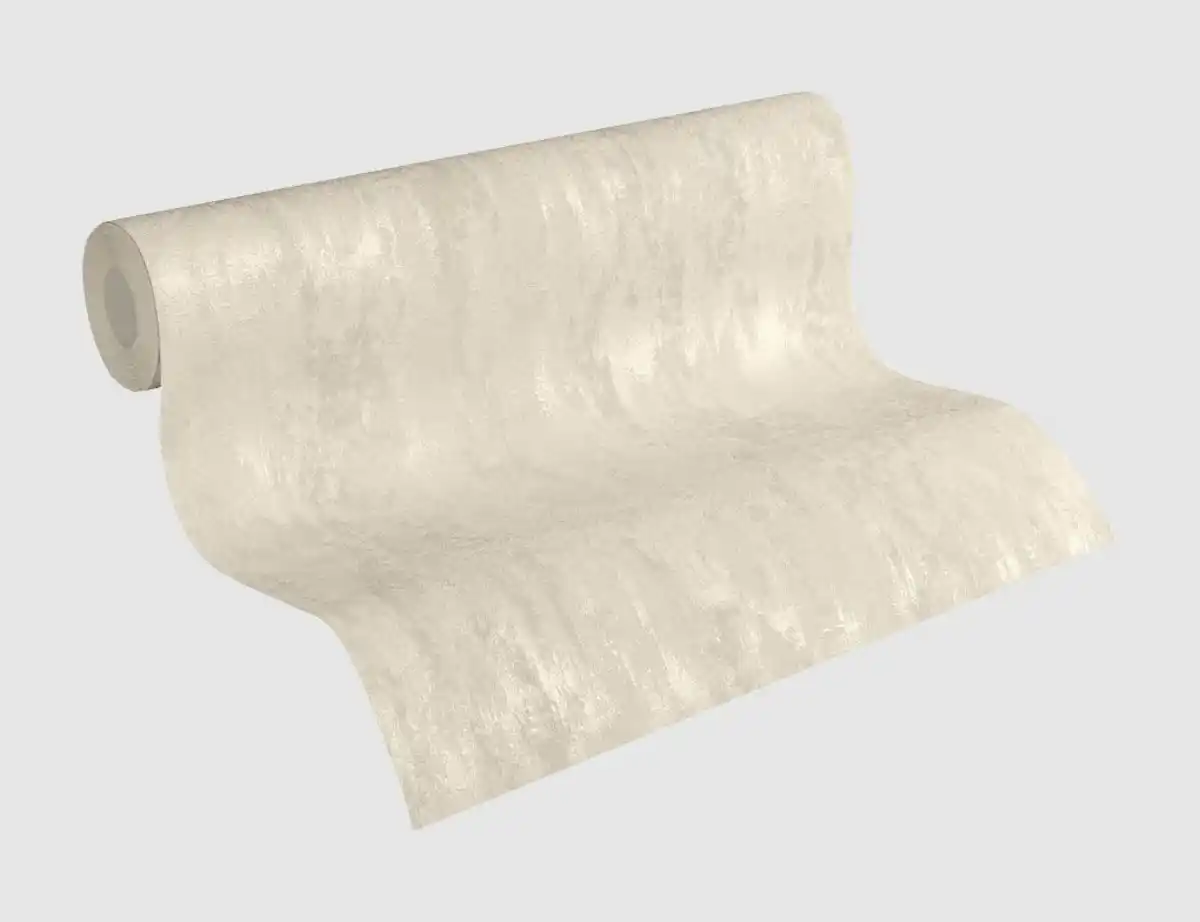 Bild 3 von Vliestapete Uni Creme