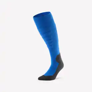 WEDZE Skisocken Snowboardsocken Erwachsene - 100 blau/schwarz