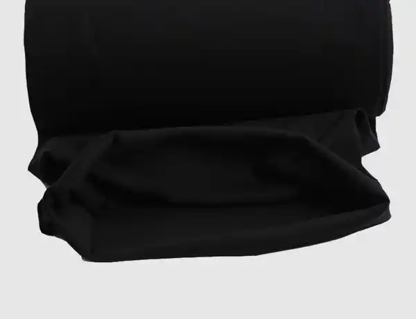 Bild 3 von Bündchenstoff uni schwarz