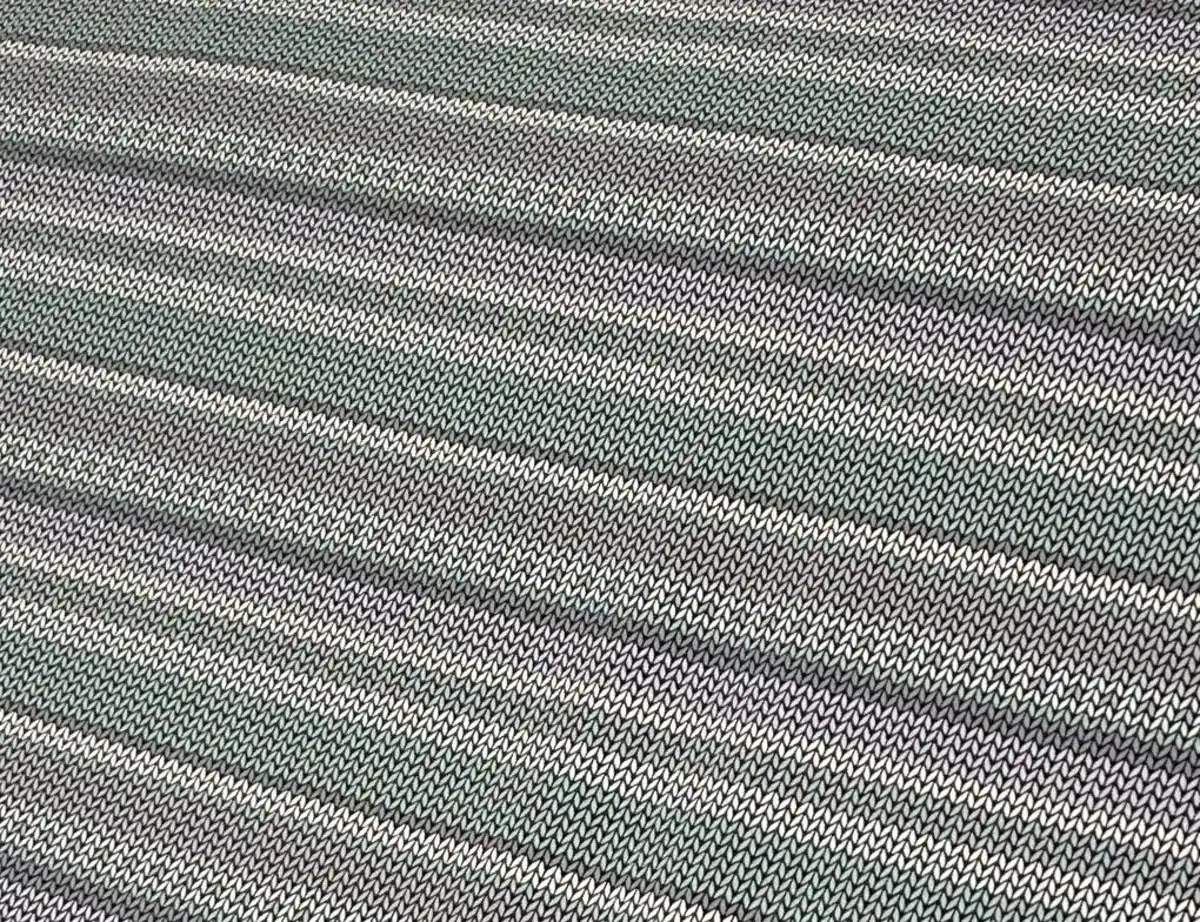 Bild 2 von Jerseystoff Häkeloptik Mint