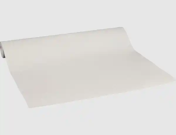 Bild 2 von Papiertapete Uni Weiß, Silber