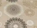 Bild 2 von Wachstuch Mandala Beige