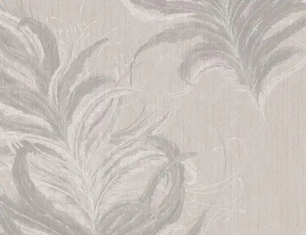 Bild 3 von Vliestapete Blume Beige