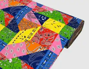 Dekostoff Patchwork Bunt