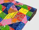 Bild 1 von Dekostoff Patchwork Bunt