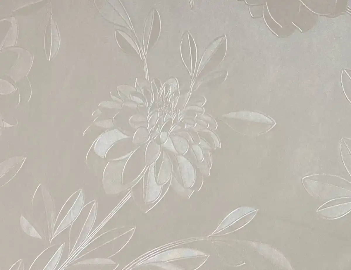 Bild 2 von Wachstuch Blätter Creme