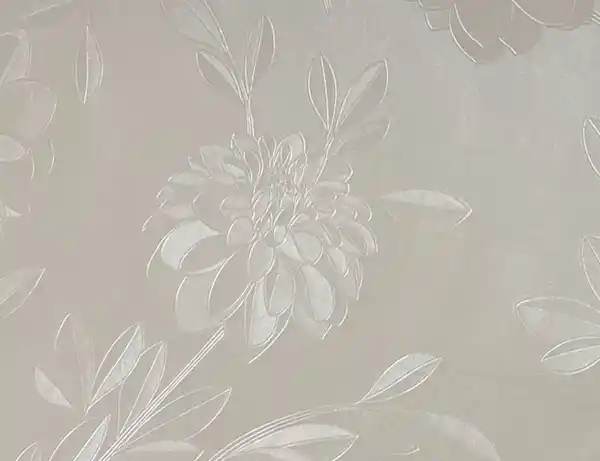 Bild 2 von Wachstuch Blätter Creme