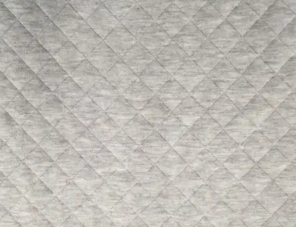 Bild 2 von Steppstoff Uni Hellgrau