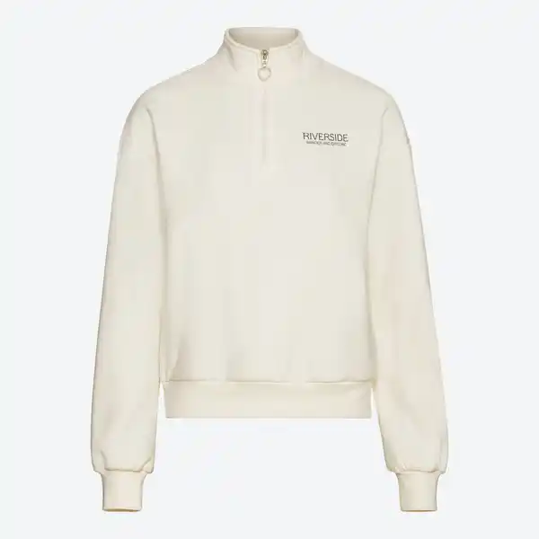 Bild 3 von Damen-Sweatshirt mit Troyer-Kragen