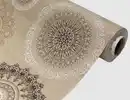 Bild 1 von Wachstuch Mandala Beige