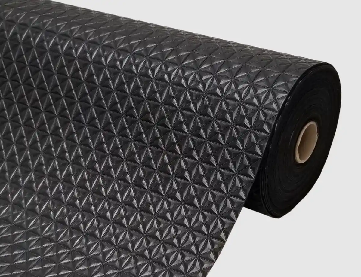 Bild 1 von Kunstleder geprägt Schwarz