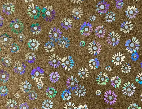 Bild 3 von Korkstoff Streublümchen Bunt