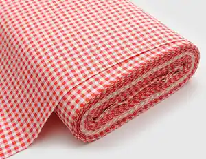 Dekostoff Karo rot