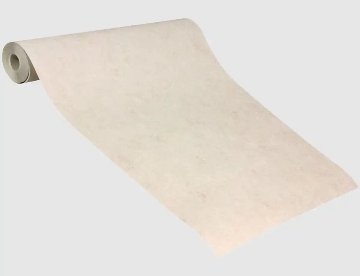 Bild 2 von Vinyltapete Uni Beige
