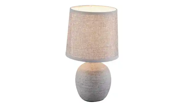 Bild 2 von KHG Keramik-Tischleuchte, 1-flammig, kalkfarben