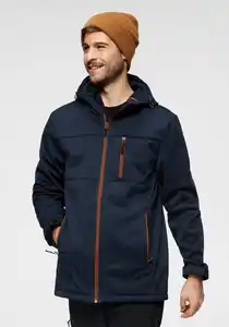 Polarino Softshelljacke mit sportlichen Teilungsnähten