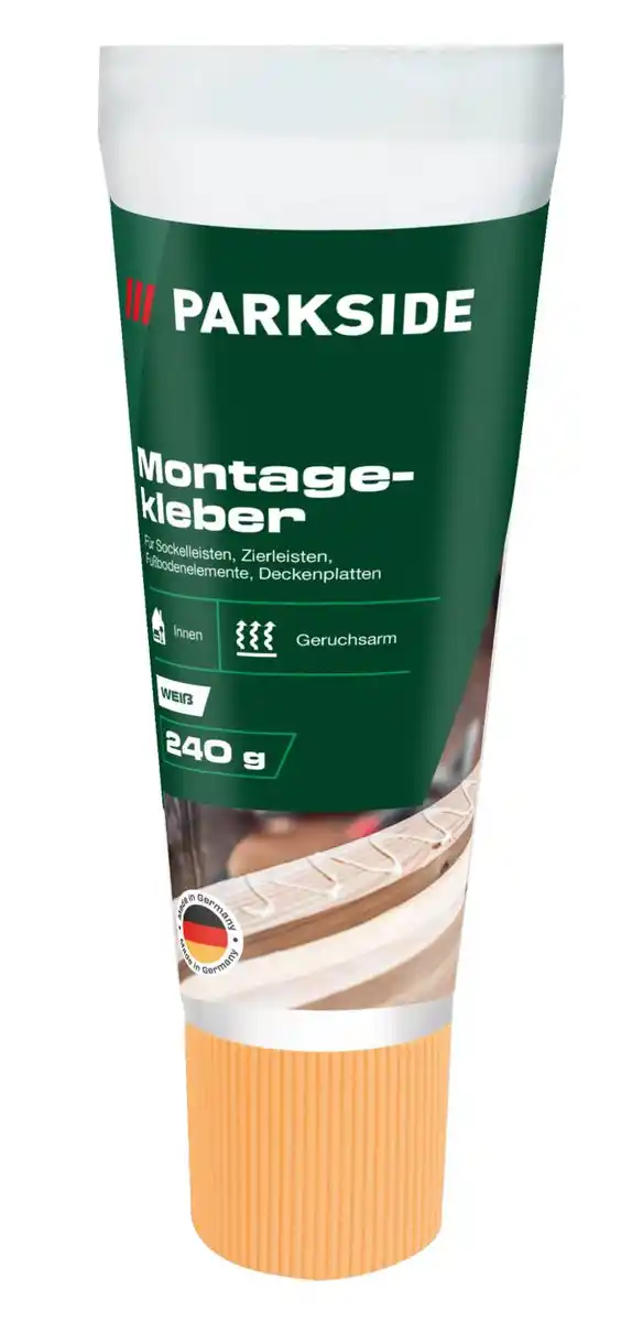 Bild 1 von PARKSIDE® Montagekleber Weiß, 240-g-Tube