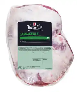 K-FAVOURITES Frische Lammkeule mit Knochen, kg