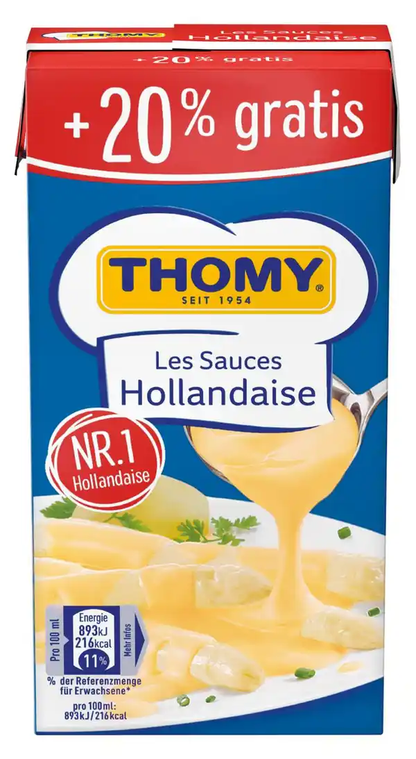 Bild 1 von THOMY Sauce Hollandaise, 300-ml-Packg.