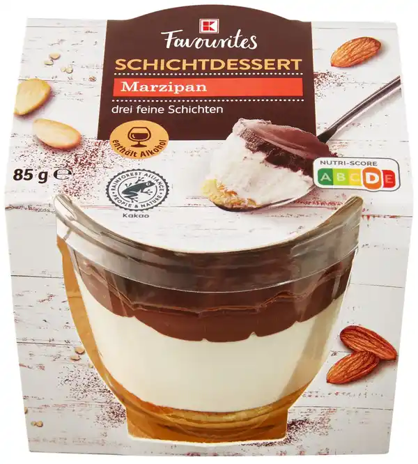 Bild 1 von K-FAVOURITES Schichtdessert, 85-g-Packg.