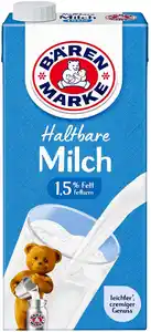 BÄRENMARKE Haltbare Milch, 1,5 % Fett, 1-l-Packg.