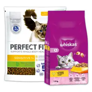 Whiskas/Perfect Fit Katzen-Trockenfutter