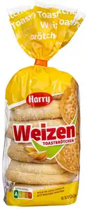 HARRY Toastbrötchen, 6 St. = 335-g-Beutel