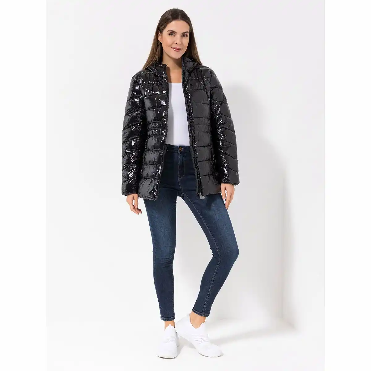 Bild 1 von CENTIGRADE Steppjacke Stehkragen Komfortbund 2-Wege Reißverschluss