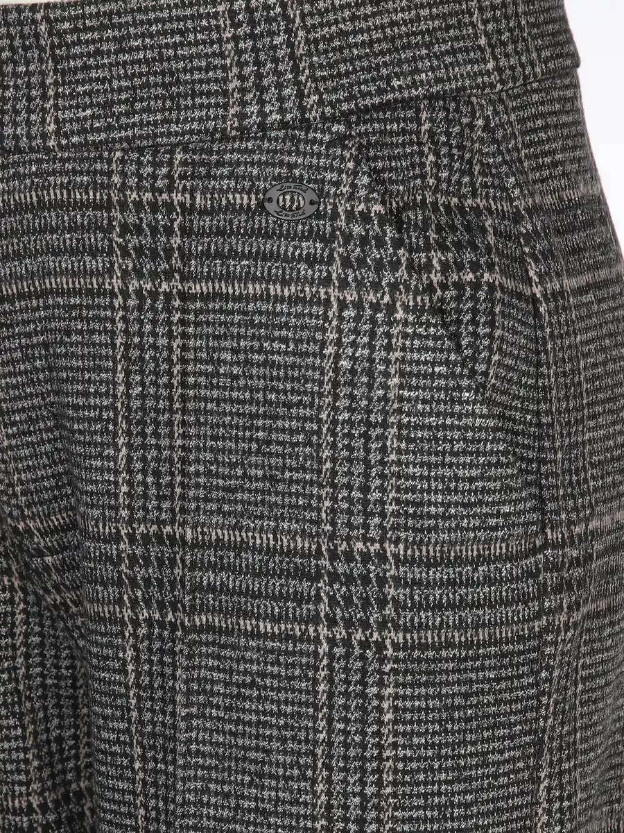 Bild 4 von Damen Hose mit weitem Bein Grau