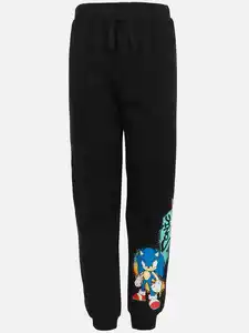 Jungen Jogginghose mit Sonic Print Schwarz