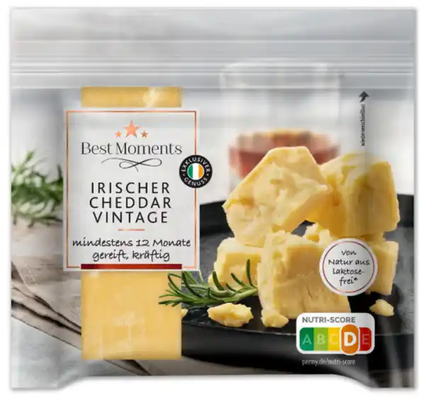 Bild 1 von BEST MOMENTS Irischer Cheddar*